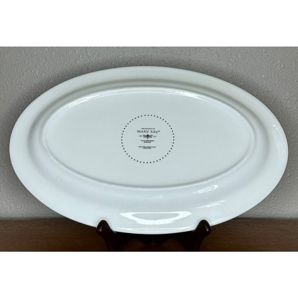 Mary Kay - 50th Golden Anniversary Bumblebee Serving Platter ~ 14.5" (2013) - Picture 4 of 8